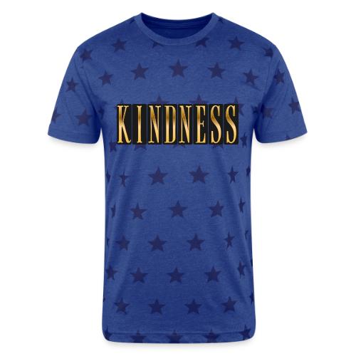 Golden Kindness - Unisex Adult Star Printed T-Shirt
