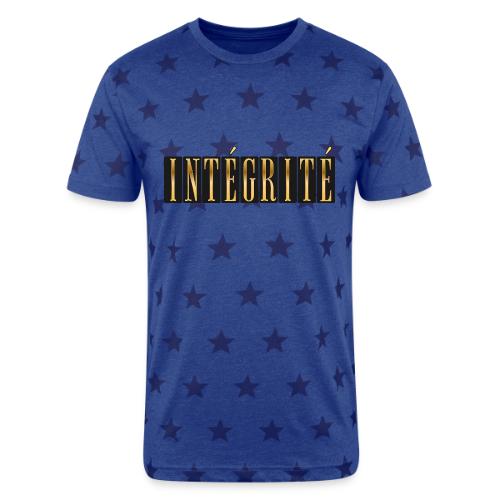 Intégrité Dorée - Unisex Adult Star Printed T-Shirt
