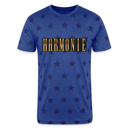Harmonie Dorée - Unisex Adult Star Printed T-Shirt