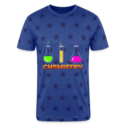 Chemistry: Elements in Motion - Unisex Adult Star Printed T-Shirt