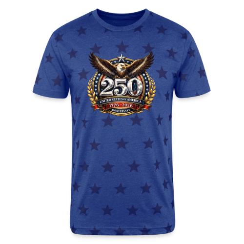 American Eagle USA 250th Anniversary 1776–2026 - Unisex Adult Star Printed T-Shirt