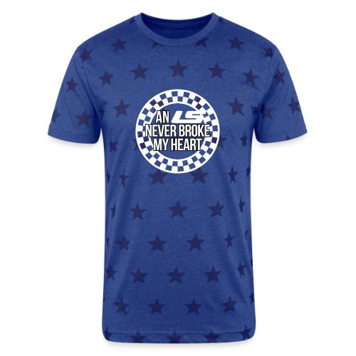 An LS Never Broke My Heart - Unisex Adult Star Printed T-Shirt