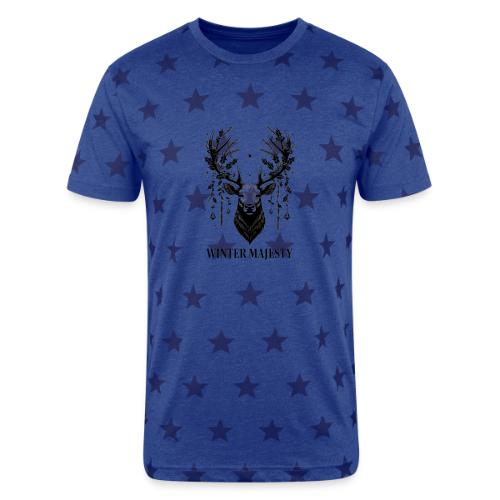 Majestic Reindeer T-Shirt, Poster, & Mug - Unisex Adult Star Printed T-Shirt