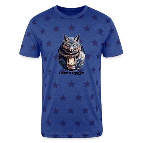 Hygge Ember Fox T-Shirt - Unisex Adult Star Printed T-Shirt