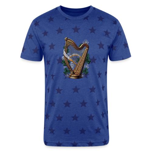 Emerald Harp Shenanigans T-Shirt - Unisex Adult Star Printed T-Shirt