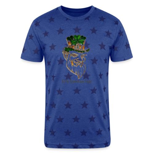 Leprechaun Lantern Mischief T-Shirt - Unisex Adult Star Printed T-Shirt