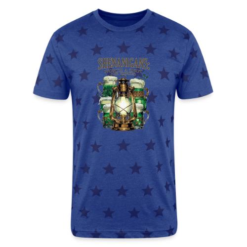 Worth a Shot Lantern Toast Graphic Tee - Unisex Adult Star Printed T-Shirt
