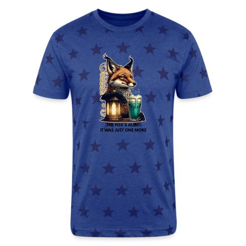 Sly Fox One More Round Tee - Unisex Adult Star Printed T-Shirt