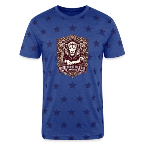 Protector of the Pride T Shirt, Sarcastic Dad Gif - Unisex Adult Star Printed T-Shirt