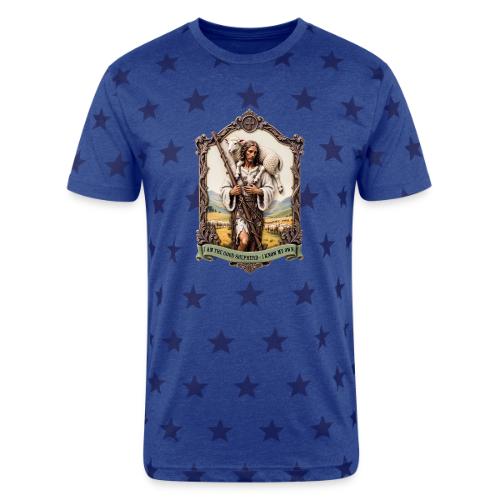 I Am The Good Shepherd T Shirt, Christian Gift - Unisex Adult Star Printed T-Shirt