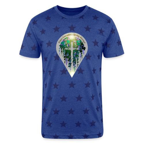 Easter Grace Cascades Vine T Shirt, Renewal Gift - Unisex Adult Star Printed T-Shirt
