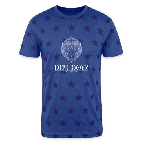 DemBoyz Full Logo (White Edition) - Unisex Adult Star Printed T-Shirt