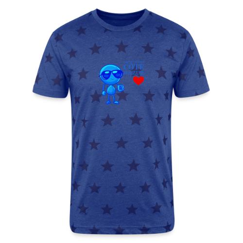 Smoon City_Saint Tropez Côte d'Azur - Unisex Adult Star Printed T-Shirt