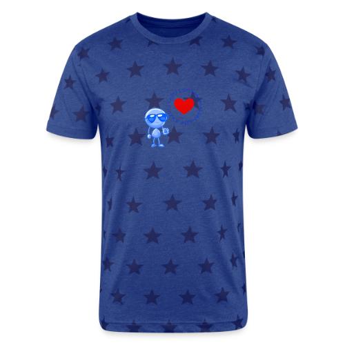 Smoon City_Cassis Provence Alpes Côte d Azur - Unisex Adult Star Printed T-Shirt