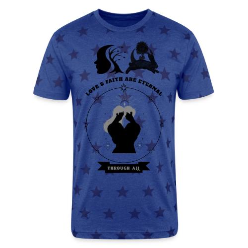 Love & Faith - Unisex Adult Star Printed T-Shirt