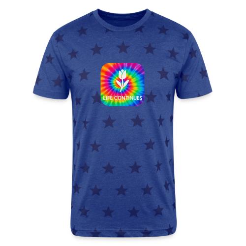 Logo - Unisex Adult Star Printed T-Shirt