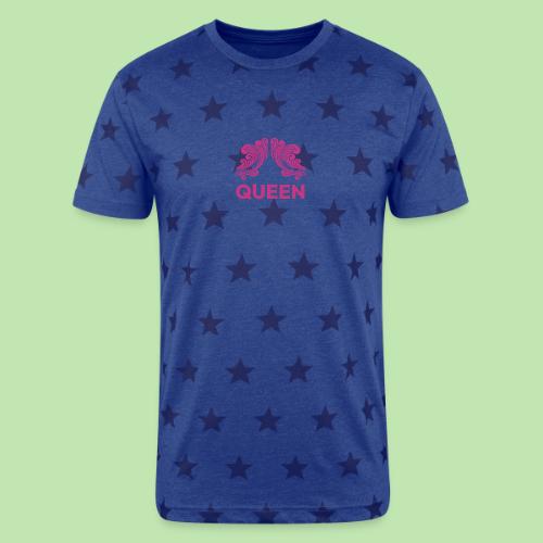 Queenlisse™ Signature Crown T-Shirt – Elegant - Unisex Adult Star Printed T-Shirt