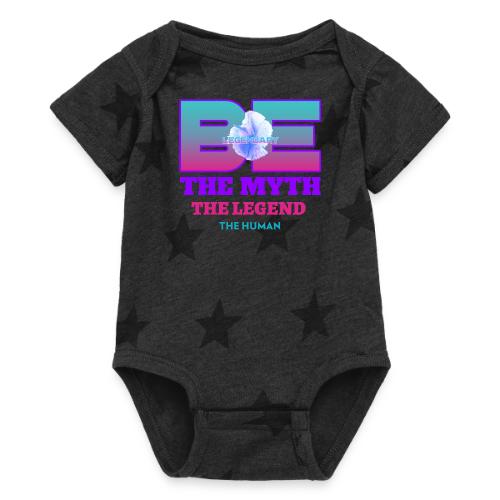 Be Legendary - Baby 5 Star Print One Piece