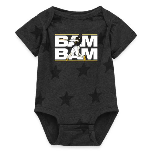 BAM BAM - Baby 5 Star Print One Piece