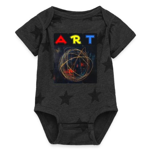Echoes of Art - Baby 5 Star Print One Piece