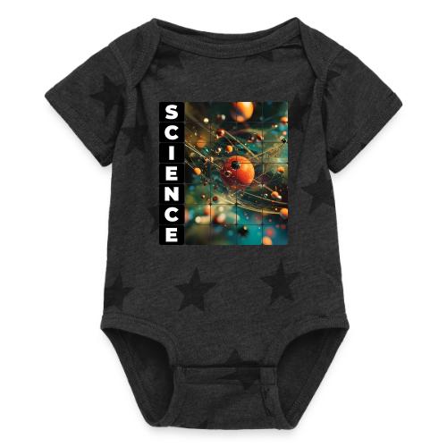 Atomic Science Vision - Baby 5 Star Print One Piece