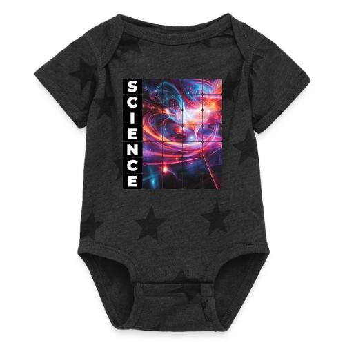 The Chaos of Science - Baby 5 Star Print One Piece