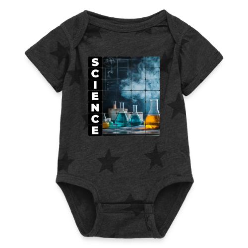 Alchemy of Science - Baby 5 Star Print One Piece