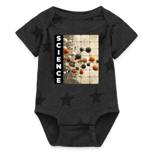 Science in Structure - Baby 5 Star Print One Piece
