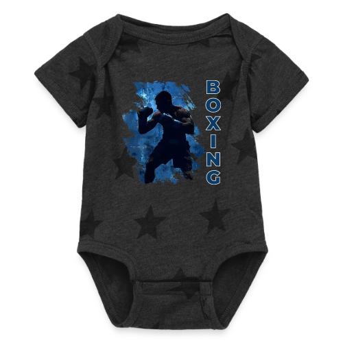 Boxing Style - Baby 5 Star Print One Piece