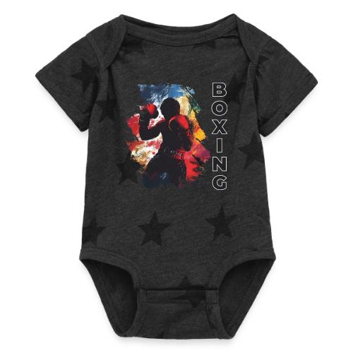 Boxing Drive - Baby 5 Star Print One Piece