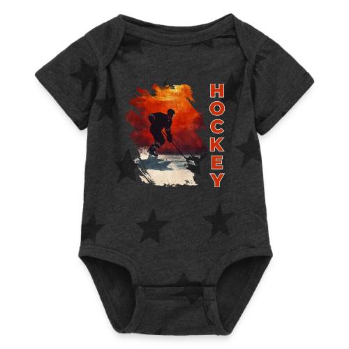 Hockey Vibes - Baby 5 Star Print One Piece