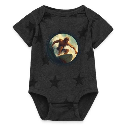 Surfing Rush - Baby 5 Star Print One Piece