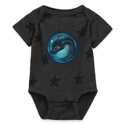 Dragon Sphere - Baby 5 Star Print One Piece