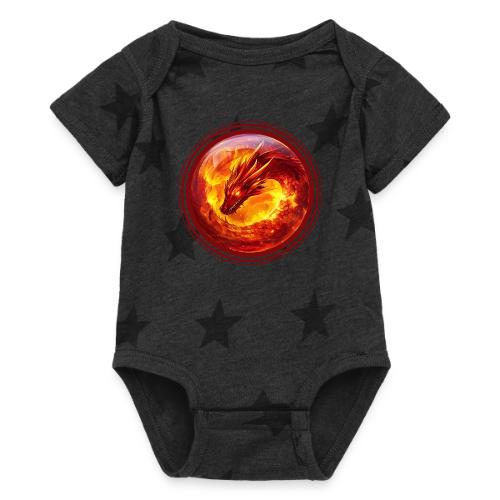 Dragon Blaze - Baby 5 Star Print One Piece