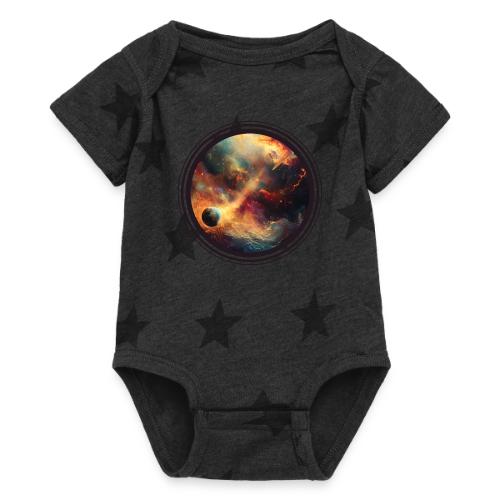 The Painted Planets - Baby 5 Star Print One Piece