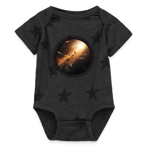 Asteroids Pulse - Baby 5 Star Print One Piece