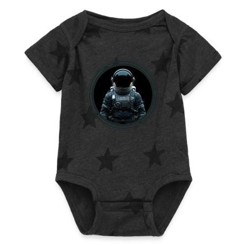 Astronaut: Blast off in style! - Baby 5 Star Print One Piece