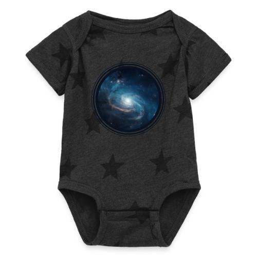 Galaxy Glow - Baby 5 Star Print One Piece