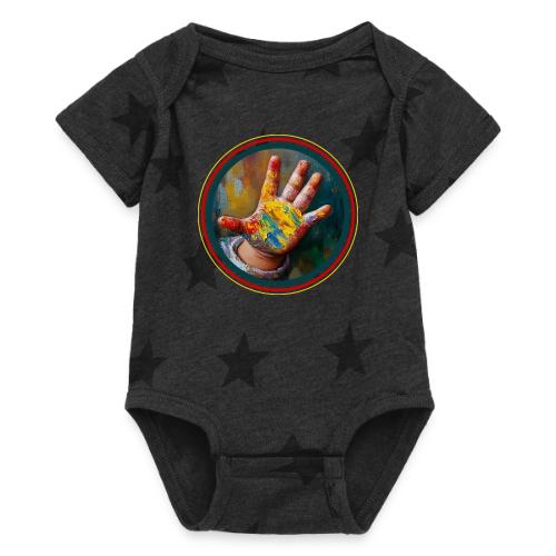 Colors of Innocence - Baby 5 Star Print One Piece