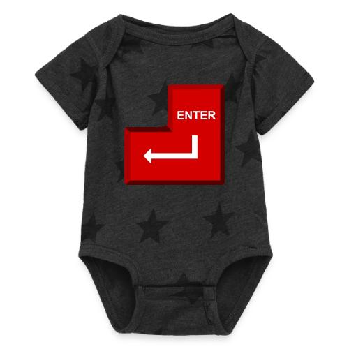 Just Press Enter - Baby 5 Star Print One Piece