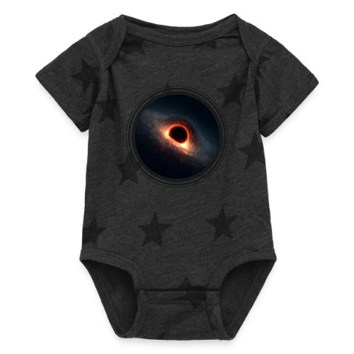 Black Hole Mystery - Baby 5 Star Print One Piece