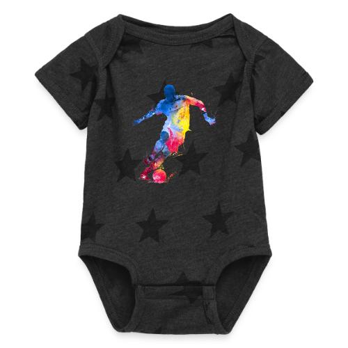 Soccer: Splash Kick - Baby 5 Star Print One Piece