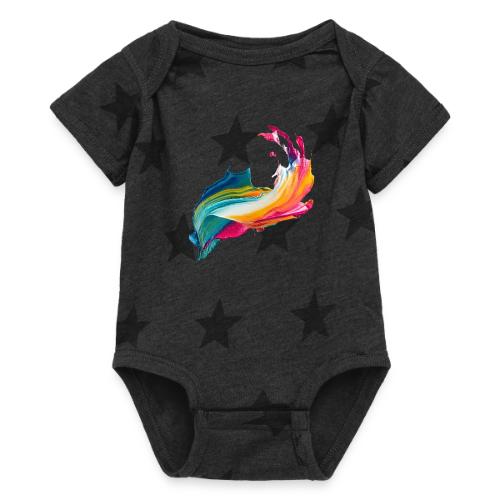 Spectrum Stream - Baby 5 Star Print One Piece