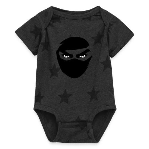 Shadow Veil Warrior - Baby 5 Star Print One Piece