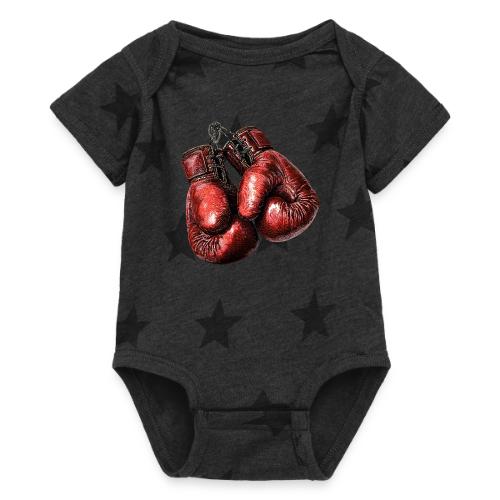 Legacy Boxing Gloves - Baby 5 Star Print One Piece