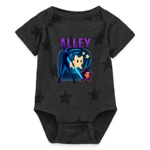 Alley of the Stars - Baby 5 Star Print One Piece