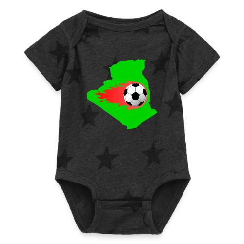 Algerian Football Fire - Baby 5 Star Print One Piece