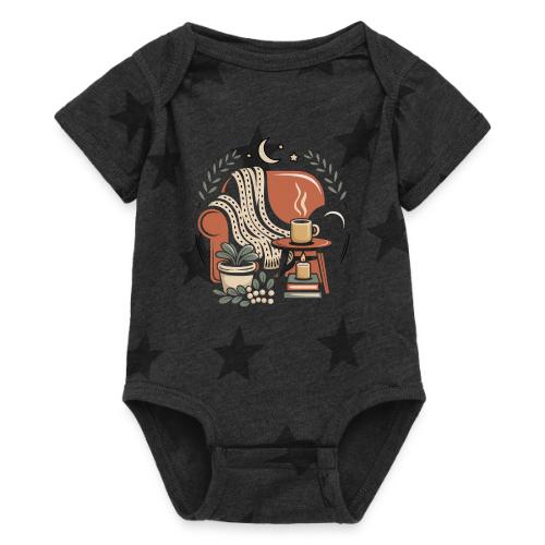 Moonlit Cozy Night Recliner - Baby 5 Star Print One Piece