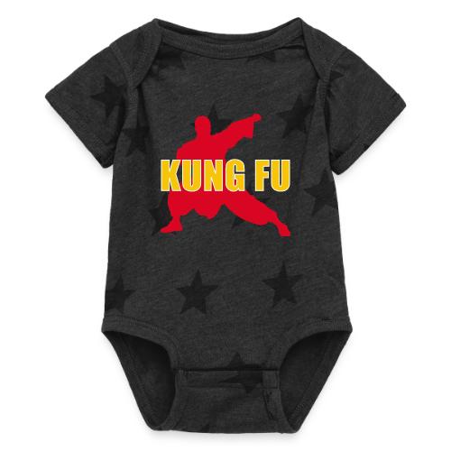 Kung Fu Energy - Baby 5 Star Print One Piece