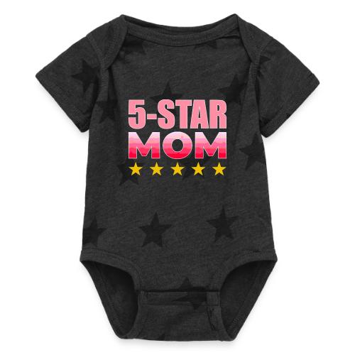 Five Stars Mom - Baby 5 Star Print One Piece